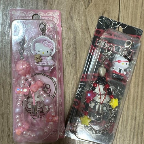 Hello Kitty Strap Lolita Gotochi Rare Set Sanrio From jp free shipping - Picture 7 of 8