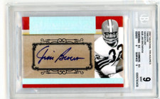 2006 Playoff National Treasures TImelines Autograph #T-JB Jim Brown No 44 of 56