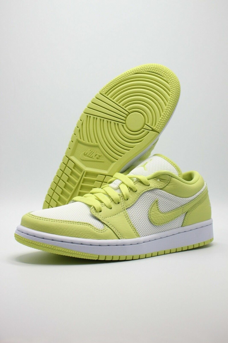Nike Air Jordan 1 Low Mens Size 10.5 Limelight Summit Yellow Nike Air Jordan 1 Low Mens Size 10.5 Limelight Summit Yellow