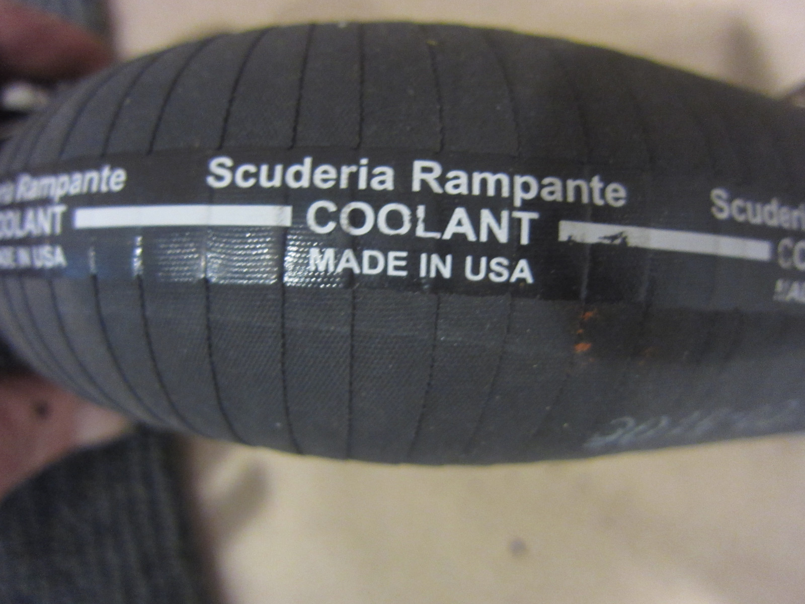 Ferrari 308,355,Mondial - Cooling Water Hose For Radiator - P/N 164417/R