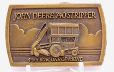 1984 JOHN DEERE 740 Cotton Stripper Belt Buckle