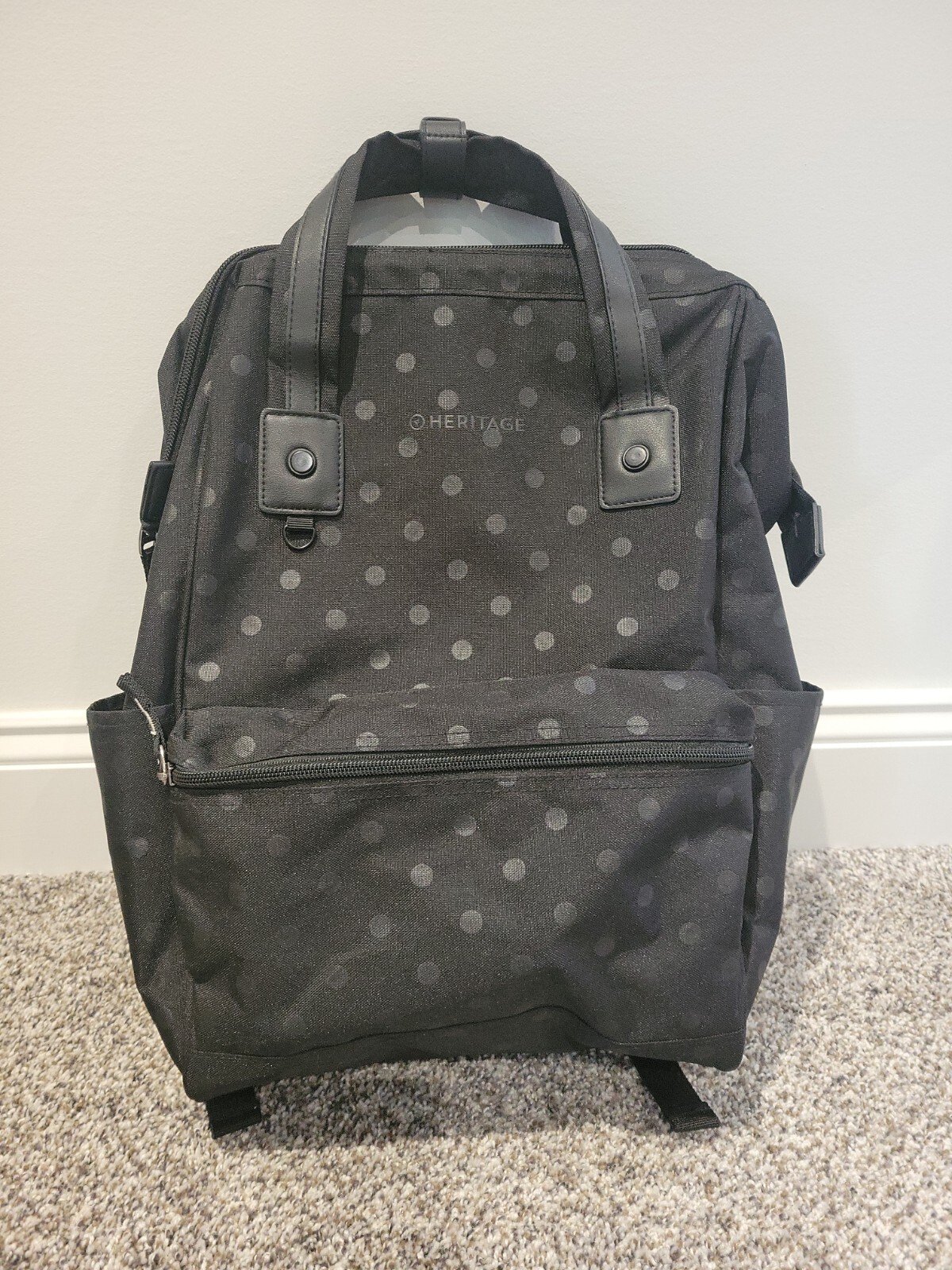 Heritage Travelware Polka Dot 15 