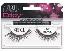 Ardell Edgy False Eyelashes 403 Black 4 Pack