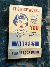 Vintage Bell Telephone System Lip Blotter Tissues