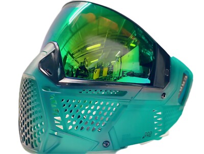 NEW Carbon CRBN Zero Pro Paintball Mask (More Coverage) - Fade Forest .