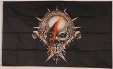 Fahne / Flagge 150x90cm GERMAN SKULL, Totenkopf, Beast a