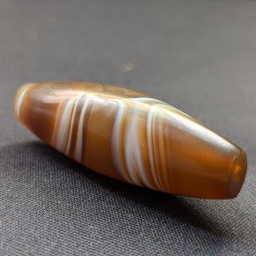 Antique MiddleEastern Yemeni Amazing Pattern Agate Bead