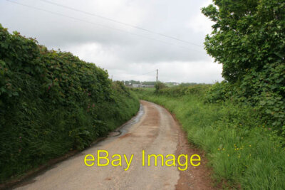 Foto 6x4 Landstraße nach Lanreath Die Gebäude in der Achsentfernung A um 2007
