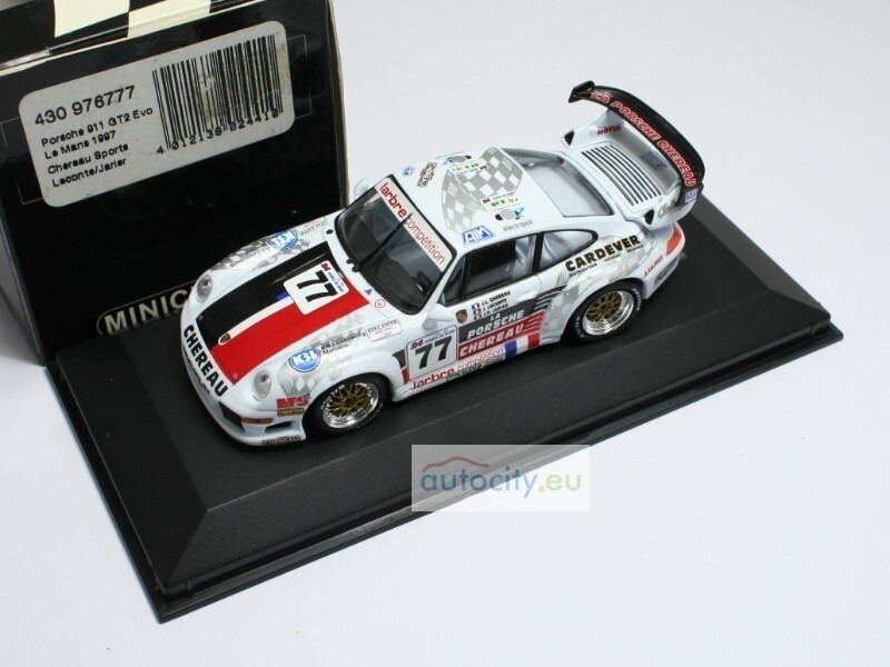 MINICHAMPS PORSCHE 911 GT2 EVO TEAM CHEREAU SPORTS 24H LE