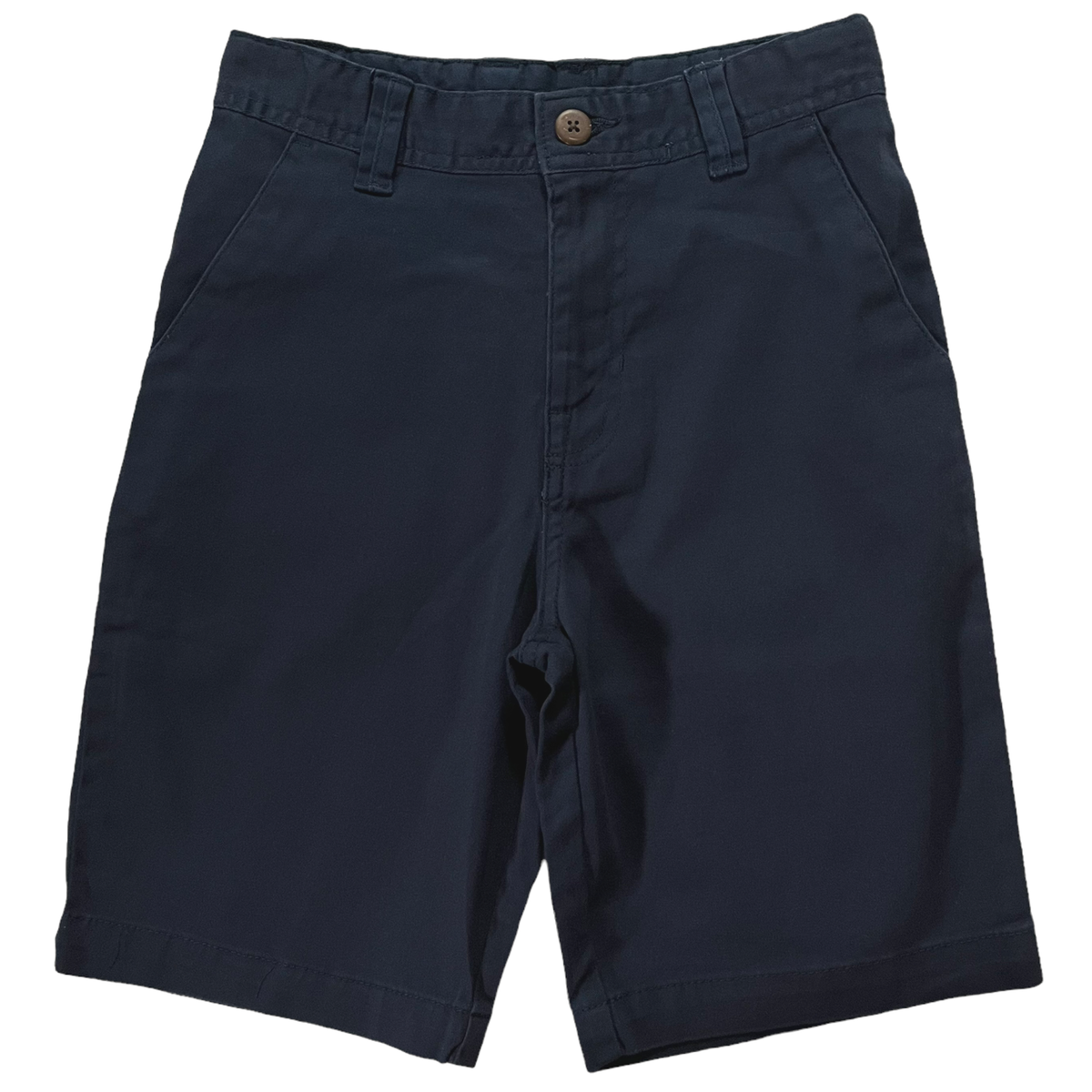 Wonder Nation Boys Shorts Blue Size 18 Flat Front School Uniform