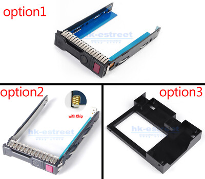 2.5'' 3.5'' SFF SAS SATA HDD Tray Caddy for HP 651687-001 651699 651314 DL380p G8