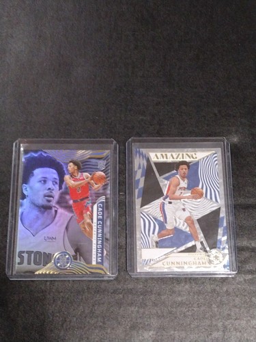 2021 Panini Illusions Basketball Cade Cunningham 1 Amazing Base Card 