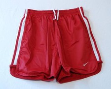 Nike Dri Fit Technetic Red  White Athletic Shorts Youth Girls NWT