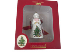 Spode Christmas Tree Ornament NEW in Box Angel Ornament