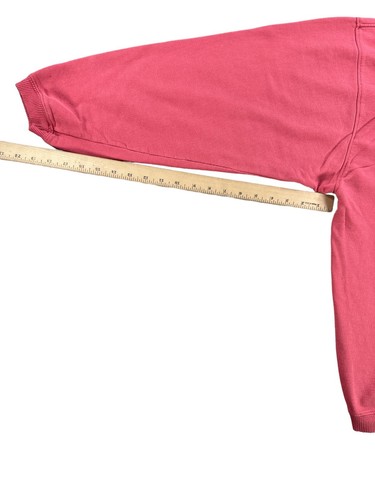 B.U.M. Equipment Sweatshirt Mens Size XL Salmon Crewneck Pullover Sweater VTG - Picture 3 of 6