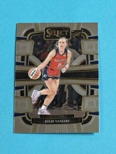 2024 Panini Select WNBA Julie Vanloo Rookie Concourse #57 Mystics RC (Q)