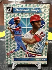 2023 Panini Donruss Lou Brock Diamond Kings Liberty Parallel #19 St.Louis HOF