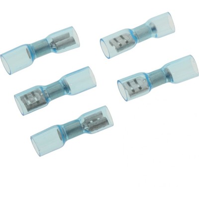 JMP Flachstecker HUEL 2.5 blau - isolierte Steckhülse für 1.5-2.5 mm²