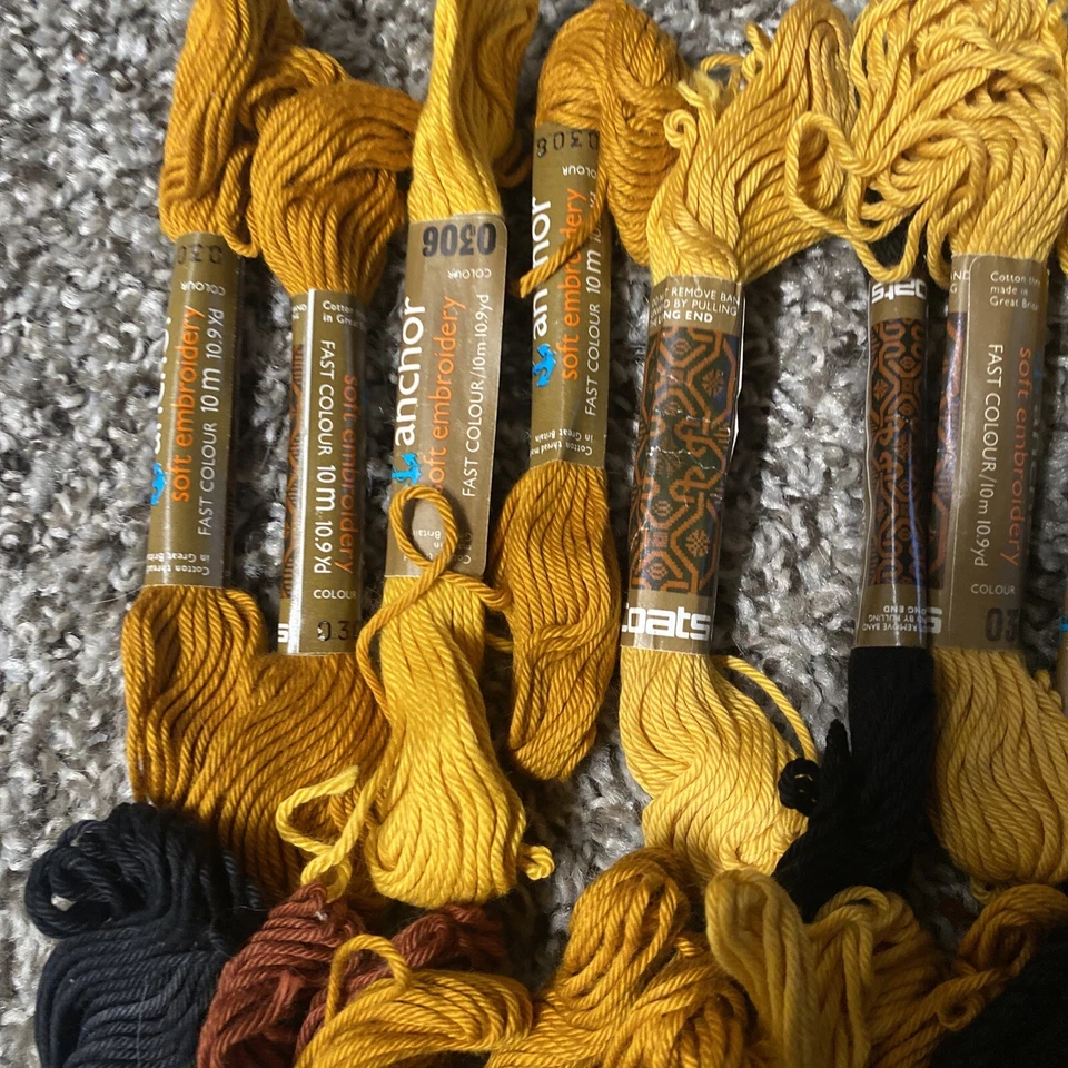 Lote de madejas bordadas suaves de anclaje Foto 2 de 4