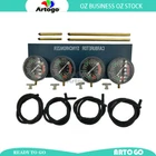 Motorcycle 4 Carb Cylinder Carburetor Synchronize Tool kit Tuner Vacuum Balancer