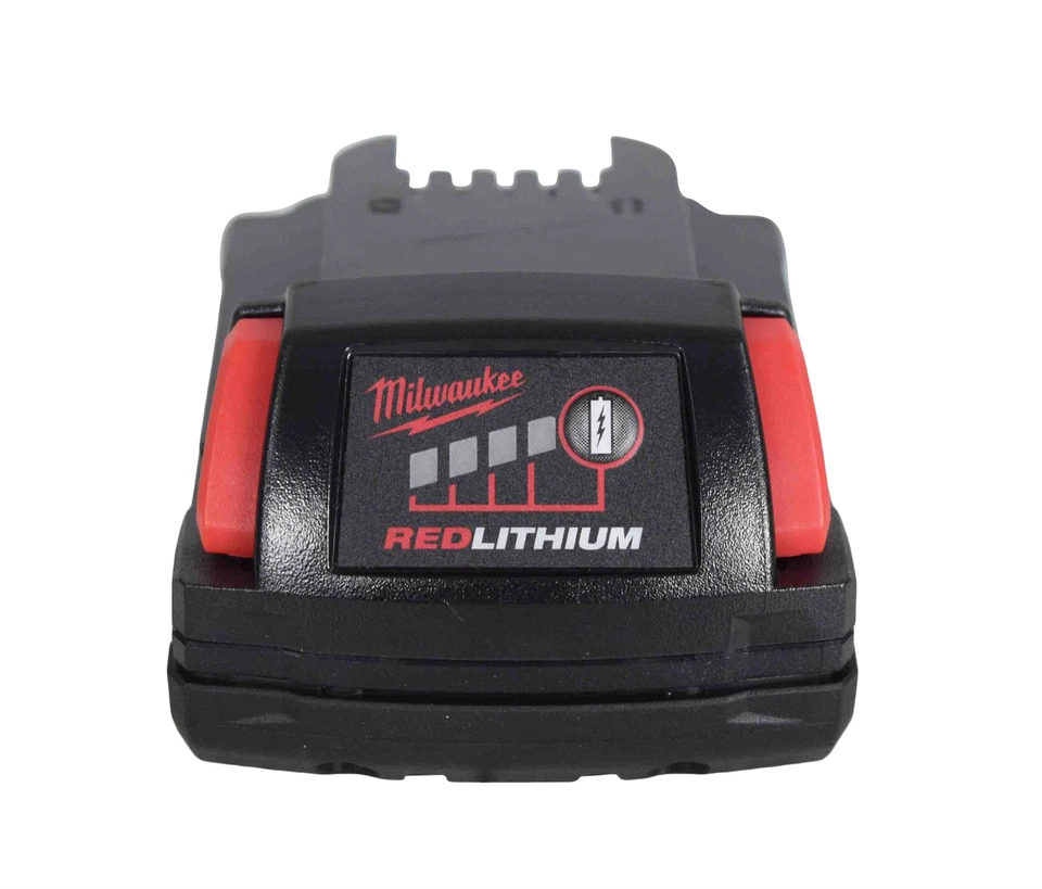 Batería compacta de iones de litio Milwaukee 48-11-1815 de 18 voltios [paquete de 2 paquetes al por menor] Foto 4 de 4