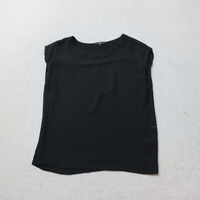 Next Blouse Top Womens UK 8 Black Casual Sleeveless Pullover EU 36 NWOT