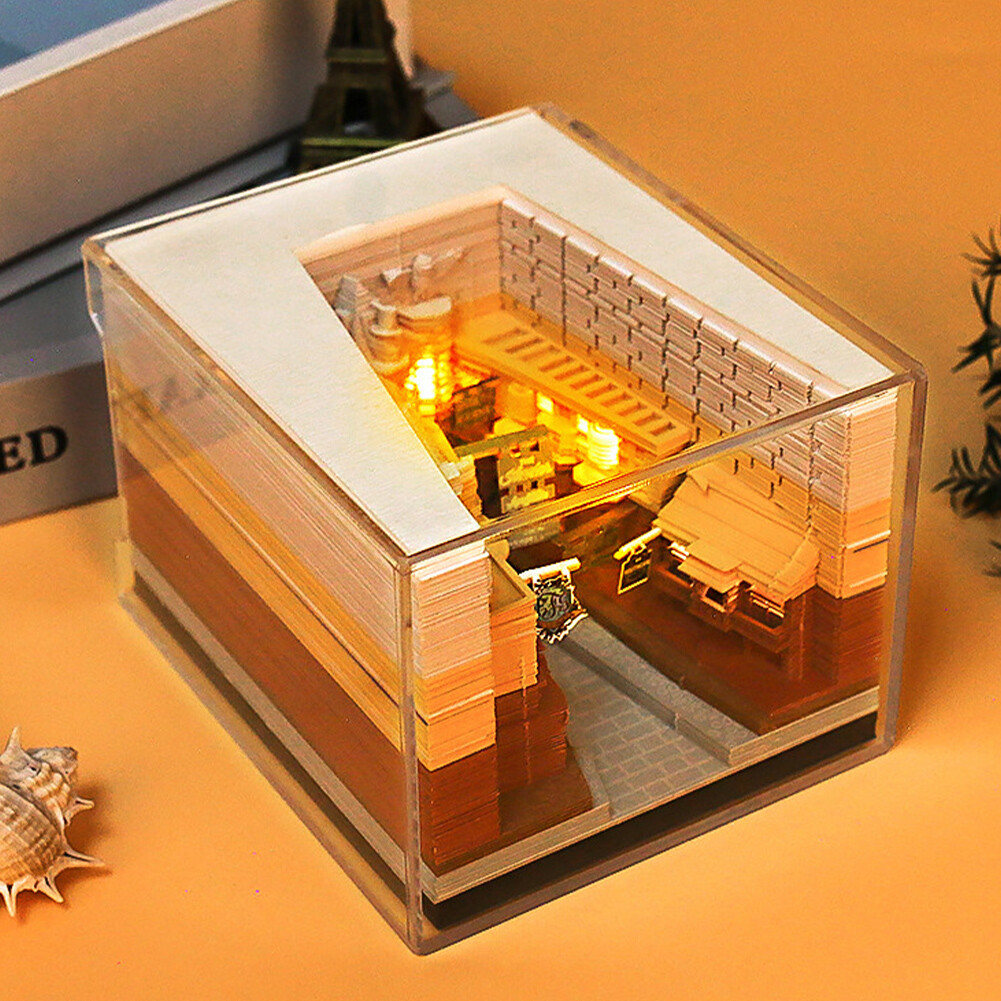 2024-time-piece-calendar-tear-away-3d-memo-pad-calendar-diagon-alley