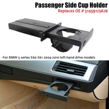 Passenger Dashboard Drink Cup Holder For BMW E60 E61 M5 525i 528i 530i 535i 550i