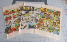 Lot of 3 Star Trek by Sherman DiVono & Ron Harris, Sunday comic Strips 1981