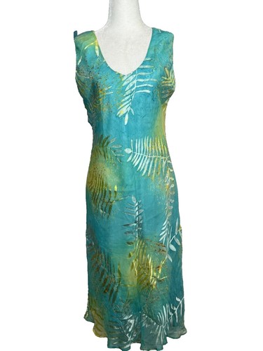 andretta donatello green dress Vintage Silk Beaded Strapless Size S Gown Slit PDPmessaging2: T