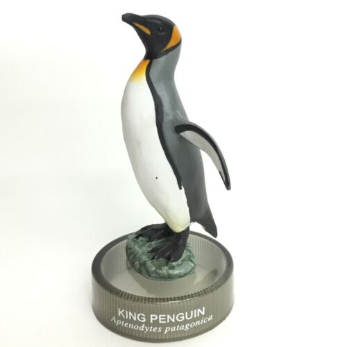 Kaiyodo Penguin's Lunch Bottle Cap Mini Figure #7 King Penguin import Japan - Picture 1 of 5