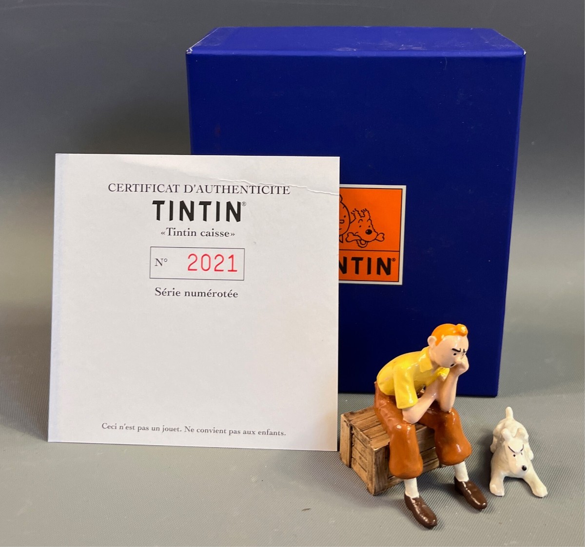 Figurines Pixi N°4544 - Les Cigares Du Pharaon - Tintin Et Milou Dans Le Désert (boîte D'origine)