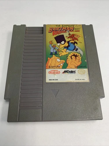 The Simpsons: Bartman Meets Radioactive Man (Nintendo NES) - Game Only