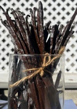 Madagascar Grade A Bourbon Organic Vanilla Beans [7-9 inches]