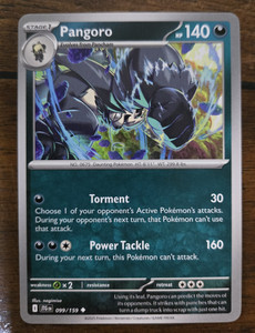 Pangoro - 099/159 - Reverse Holo - Journey Together - NM/M