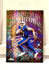 2025 Topps Chrome Football Josh Allen All-Chrome Team X-Fractor Buffalo Bills