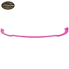 Fits 15-23 Charger SRT Pink Front Bumper Lip Spoiler Protector ABS Injection