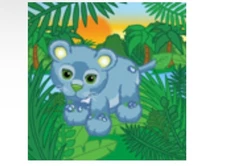 Webkinz Classic Morning Glory Lion Cub￼ ￼ CODE