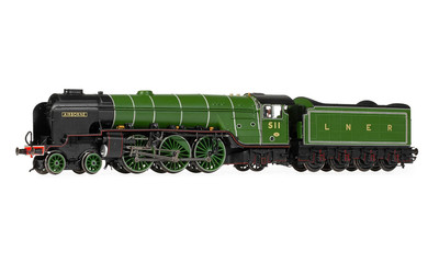 R3974 Hornby Spurweite OO LNER, Thompson Klasse A2/3, 4-6-2, 511 ''Airborne'' - Epoche 3