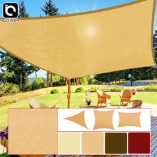 Cubierta de vela impermeable parasol patio toldo exterior jardín piscina toldo bloque UV