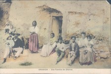 GRANADA gipsy family 1910s PC