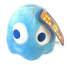 Pac Man Plush Toy 5 inch Blue Pac-Man Ghost Soft New with tag