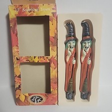 Vintage 90s Halloween Wicked Witch 10  Taper ...