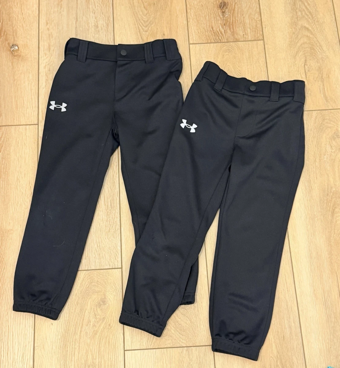 Under Armour Jungen Baseball Hose Größe 5 schwarz 2 Stück Jugend Training