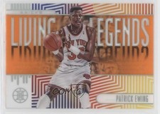 2019-20 Panini Illusions Living Legends Orange Patrick Ewing #17 HOF 0pm