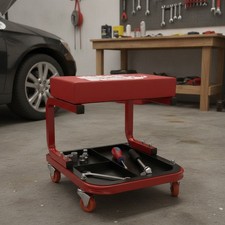 Torin Tr6300 Red Rolling Creeper Seat With Tool Tray - Comfort For Mechanics Torin Tr6300 Red Rolling Creeper Seat With Tool Tray - Comfort For Mechanics