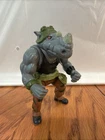 Playmates Toys Teenage Mutant Ninja Turtles Rocksteady 1988 Figure Only
