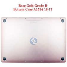 Grade B Rose Gold Case 613-02402-A for Apple MacBook 12" A1534 2016 2017 Retina