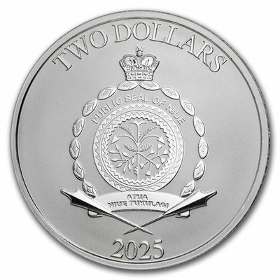 2025 Niue 1 oz Silver Disney Mickey Mouse Christmas Coin - BU | eBay