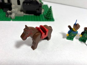 LEGO Castle: Camouflaged Outpost 6066 (1987)  Retired. Lot A